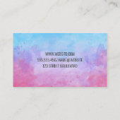 Carte De Visite Laver Doggie Bath | Bulles de savon (Dos)