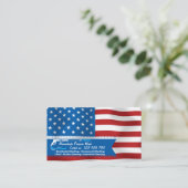 Carte De Visite Laver la pression Patriotique (Debout devant)