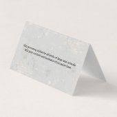 Carte De Visite Laver le chien | Cheveux (Dos)