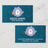 Carte De Visite Laver le chien | Outils d'élevage animal (Devant / Derrière)