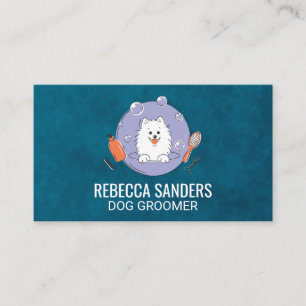 Carte De Visite Laver le chien Outils d'élevage animal