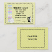 Carte De Visite Laverie moderne Cute Services de repassage Voiture (Devant / Derrière)