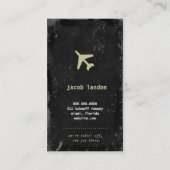 CARTE DE VISITE L'AVIATION DE LA CHROMATOGRAPHIE GAZEUSE %PIPE% (Dos)