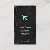 CARTE DE VISITE L'AVIATION DE TBA-GC %PIPE% ENLÈVENT LE BLEU (Dos)