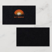 Carte De Visite Lazy Summer Sunset On the Ocean (Devant / Derrière)