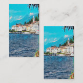 Carte De Visite ldp BELLAGIO - Lac de Côme - (Devant / Derrière)