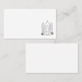 Carte De Visite LDS Salt Lake City (Devant / Derrière)