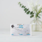 Carte De Visite le 7ème groupe de forces spéciales contrôle le (Debout devant)