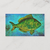 Carte De Visite Le Art numérique de la pêche (Dos)