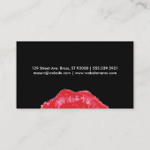 Carte De Visite Le baiser (Dos)