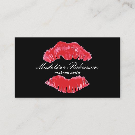 Carte De Visite Le baiser (Devant)