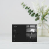 Carte De Visite Le baiser de l'ange (Debout devant)