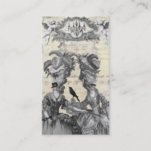 Carte De Visite Le bal d'Halloween (Devant)