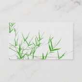 Carte De Visite Le bambou part du zen oriental (Dos)