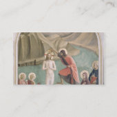 Carte De Visite Le baptême du Christ, c.1438-45 (fresque) (Dos)
