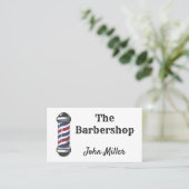 Carte De Visite Le Barbershop (Debout devant)