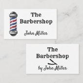 Carte De Visite Le Barbershop (Devant / Derrière)