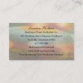 Carte De Visite Le baroque de Stanzaraye (Dos)