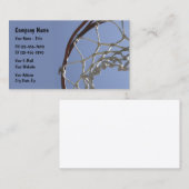 Carte De Visite Le basket-ball folâtre le thème (Devant / Derrière)