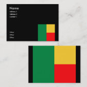 Carte De Visite Le Bénin (Devant / Derrière)