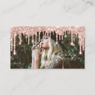 Carte De Visite Le blogueur maquillage MUA lance des gouttes de Pa