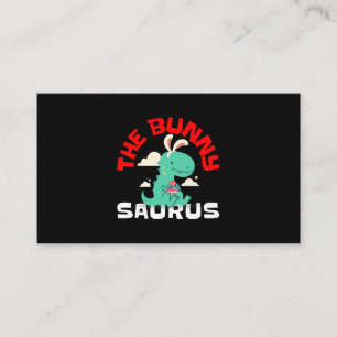 Carte De Visite Le Bunny Saurus Bunny de Pâques Dinosaur Cute Kawa