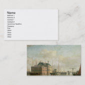 Carte De Visite Le bureau de douane, Amsterdam (Devant / Derrière)