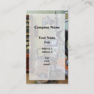 Carte De Visite Le bureau de l'ophtalmologiste