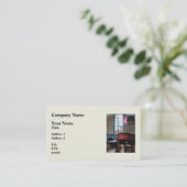 Carte De Visite Le bureau du maître (Debout devant)