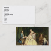 Carte De Visite Le café (Devant / Derrière)