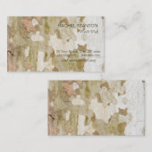 Carte De Visite Le camouflage de l'arbre de l'avion ressemble à un (Devant / Derrière)