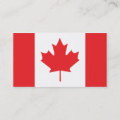 Carte De Visite Le Canada - affaires (Dos)