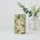 Carte De Visite Le "carte de visite des roses trémière (Debout devant)