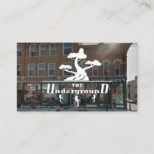 Carte De Visite Le centre d'affaires souterrain (Devant)