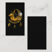 Carte De Visite Le Cerf de la nature animale amérindienne (Devant / Derrière)