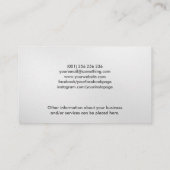 Carte De Visite Le Cerveau (Dos)