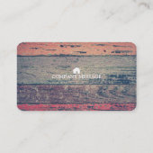 Carte De Visite Le charpentier professionnel de constructeur usine (Dos)