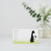 Carte De Visite Le chat (Debout devant)