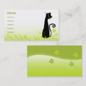 Carte De Visite Le chat (Devant / Derrière)