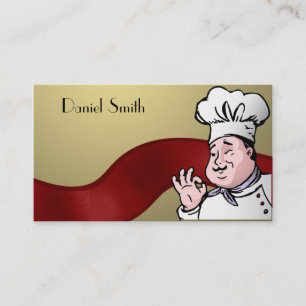 Carte De Visite Le chef approuvent