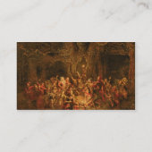 Carte De Visite Le chêne de Herne "des joyeuses épouses de (Dos)