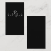 Carte De Visite Le Coeur du Cheval sauvage Love (Devant / Derrière)