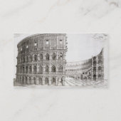 Carte De Visite Le Colosseum, construit dans l'ANNONCE 80 (Dos)