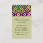 Carte De Visite Le concepteur - CHANGEZ la COULEUR/ (Dos)