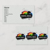Carte De Visite Le Costa Rica fruité mignon (Devant / Derrière)