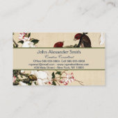 Carte De Visite Le Crabappé et le Magnolia Fine Art (Dos)