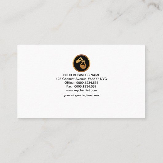 Carte De Visite Le cristal polygonal vert simple ombrage le (Dos)