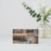 Carte De Visite Le cru réserve la librairie d'occasion de cru (Debout devant)