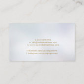 Carte De Visite Le cube de Metatron dans la fleur de lotus (Dos)