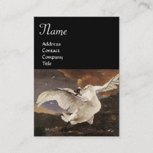 Carte De Visite Le cygne menacé